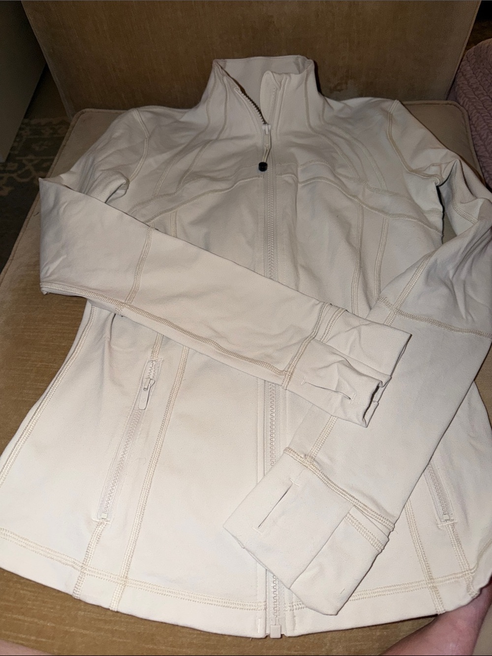 lululemon define Cream Full-Zip Jacket